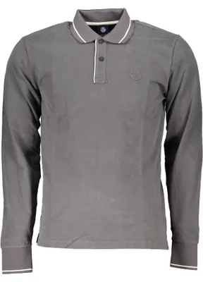 Immagine prodotto di North Sails Langärmeliges Poloshirt Für Herren Grau