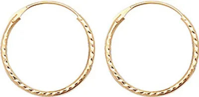 Image de Dormeur Boucles d'oreilles Femme Or 375/1000 - 12mm*12mm; TRS10546