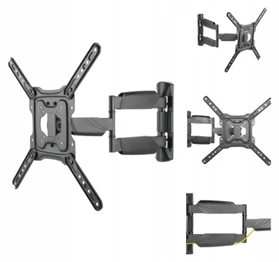Obrázek produktu pro Deltaco ARM-1205, 58,4 cm (23"), 139,7 cm (55"), 35 kg, Černá