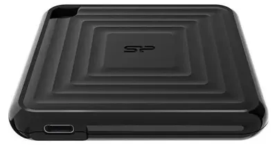 Produktbild von Silicon Power Portable SSD 256GB SSD USB 3.2 PC60 Black