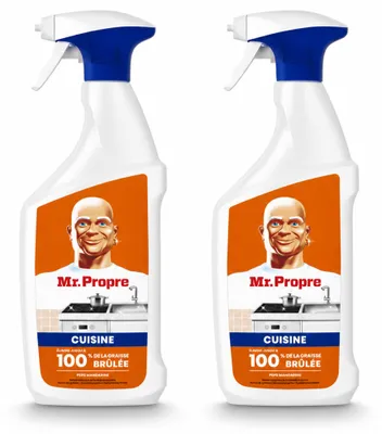 Produktbild von 2 x Mr. Proper Küchenentfetter Spray - Mandarijn Boost - 750 ml - Vorteilspackung - 2 Stücke