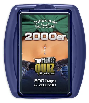 Zdjęcie produktu dla Top Trumps Quiz – quiz z lat 2000. Gra wiedzy