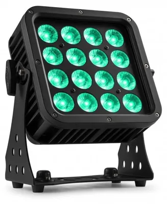 Produktbild von BeamZ StarColor 128, Schwarz, IP65, Gehärtetes Glas, Aluminium, 128 W, LED, 16 Glühbirne(n)