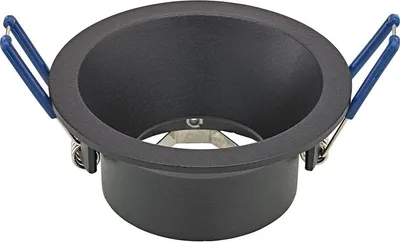 Produktbild von LED Einbaurahmen rund – Ø82 mm, zurückgesetzt, für GU10/MR16 Lochmaß Ø68mm