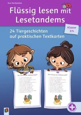 Obrázok produktu pre Vorlesen üben mit Lesetandems - 24 Tiergeschichten