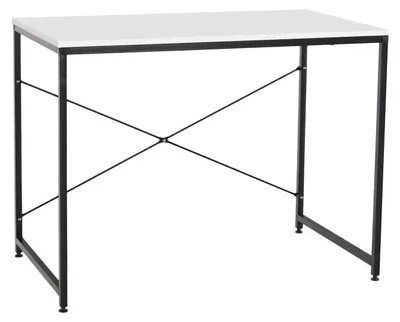 Produktbild von Kondela Schreibtisch Mellora 90 - weiß / schwarz