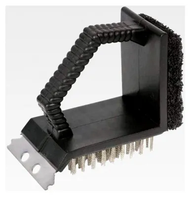 Produktbild von Grillbürste 3 in 1 schwarz