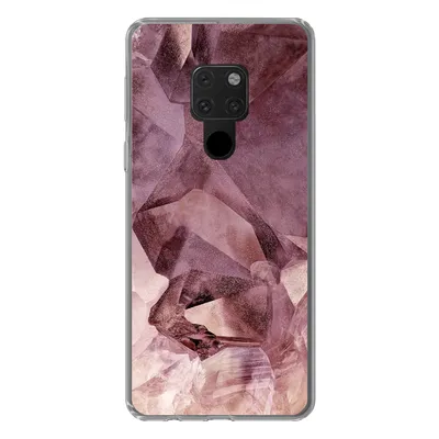 Produktbild von MuchoWow® Handyhülle Schutzhülle Hülle für Huawei P40 Lite Kristalle - Natursteine - Edelsteine und Mineralien Silikon Softcase Handy Hülle - Handy