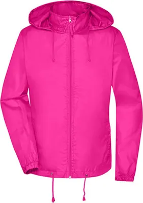 Produktbild von James+Nicholson JN1131 | Ladies`Promo Jacket - Farbe: Bright Pink - Größe: XXL