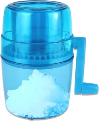 Produktbild von Eiszerkleinerer manuell 1L,Eiscrusher crushed ice maker Kein Strom erforderlich Slushy Maker,Eiswürfelbereiter tragbarer,Slush Maschine ür die Zubereitung von Shaved Ice,Cocktails