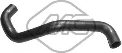 Produktbild von Metalcaucho Kühlerschlauch Wasserschlauch passend für PEUGEOT 206 Schrägheck (2A/C) 08633