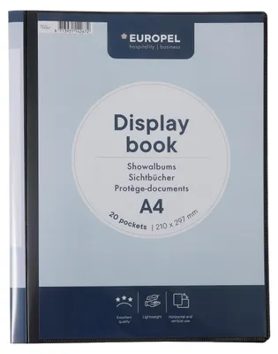 Image de Europel - Showmap Opus 2 A4 FrontView 20Tas Anthracite | 1 pièce