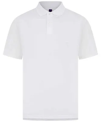 Immagine prodotto di Henbury - Polo da uomo, traspirante, CoolPlus LT5768 (XL) (bianco)