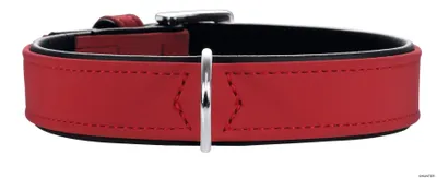 Produktbild von HUNTER Halsband Softie S-M (50), rot/schwarz