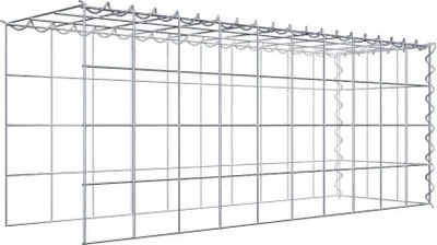 Produktbild von Anbaugabione Typ 4 100 cm x 40 cm x 30 cm (L x H x T), Maschenweite 10 cm x 10 cm, Spirale