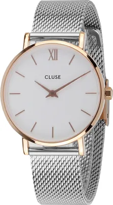 Produktbild von Cluse CW0101203004 Damen-Armbanduhr, Edelstahl-Gehäuse, Metall-Armband