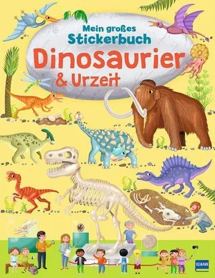 Produktbild von Mein großes Stickerbuch Dinosaurier & Urzeit