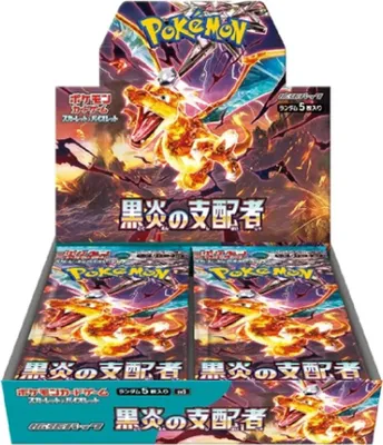 Produktbild von Pokemon sv3 Ruler of the Black Flame Booster Display Box JP Scarlet & Violet