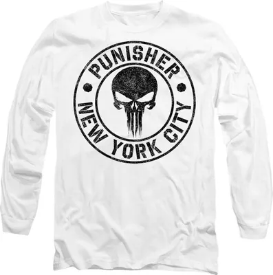 Obrázek produktu pro The Punisher - Tričko "NYC" pro muže/dámy Uni TV15164 (XL) (Bílá)