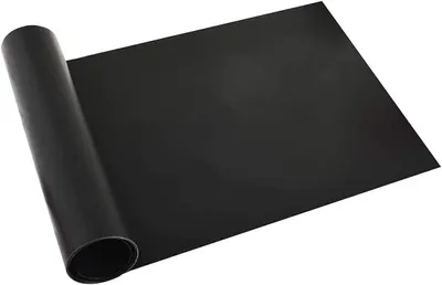 Zdjęcie produktu dla Mata do grilla 180 x 40 cm, nieprzywierająca, wielokrotnego użytku, odporna do 260°C, do grillowania