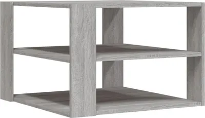 Produktbild von vidaXL Couchtisch Grau Sonoma 58x58x40 cm Holzwerkstoff