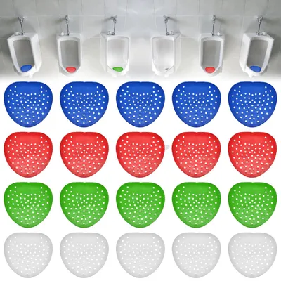 Urinal-Siebe mit Duft, 20 Stück, Geruchsentferner, PVC