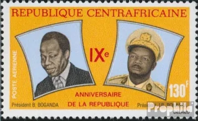 Produktbild von Briefmarken Zentralafrikanische Republik 1967 Mi 150 (kompl.Ausg.) postfrisch 9 Jahre Republik