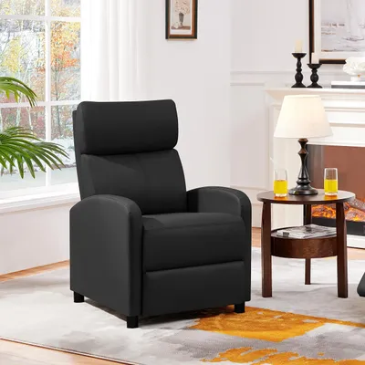 Productafbeelding van Yaheetech relaxfauteuil, tv-stoel, losse bank, comfortstoel met verstelbare voetsteun