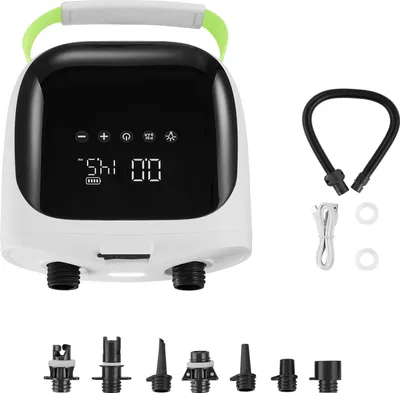 Obrázek produktu pro SucceBuy elektrická SUP pumpa s baterií, dobíjecí, 20 PSI pro paddleboardy