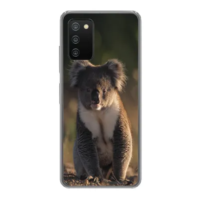 Produktbild von MuchoWow® Handyhülle Schutzhülle Hülle für Samsung Galaxy A03s Koala - Sonne - Tier - Kinder - Jungen - Mädchen Silikon Softcase Handy Hülle - Schutz