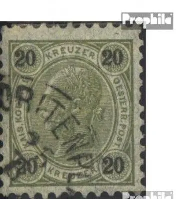 Produktbild von Briefmarken Österreich 1890 Mi 50-62 (kompl.Ausg.) Jahrgang 1890 komplett gestempelt Franz Joseph