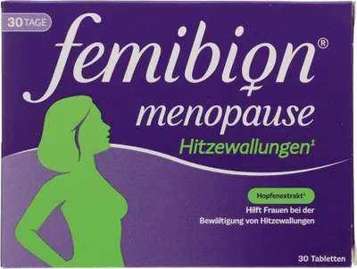 Produktbild von FEMIBION Menopause Hitzewallungen Tabletten 30St PZN 19150446