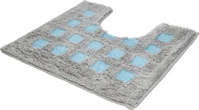 Produktbild von Kleine Wolke WC-Vorleger BOXES Opal 55 x 50 cm mit Ausschnitt