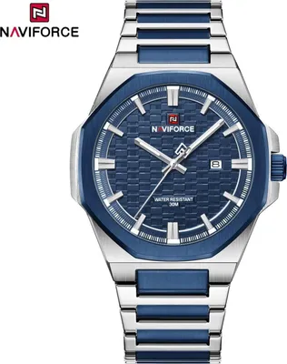 Produktbild von Uhr NAVIFORCE ST-38665 - Blau/Silber Herren KP38665
