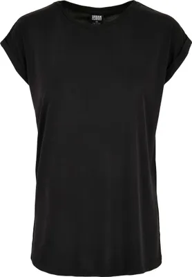 Produktbild von Urban Classics Ladies - Modal Extended Top schwarz - 4XL