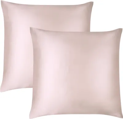 Produktbild von Aspero 2x Seiden Kissenbezüge 80x80 cm