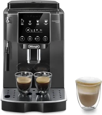 Obrázek produktu pro Plně automatický kávovar s mlýnkem, DELONGHI Magnifica Start ECAM220.22.GB, 3 recepty na kávu, nastavitelná množství kávy a vody