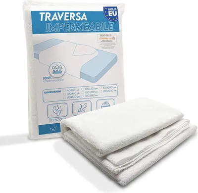 Immagine prodotto di Tappetino impermeabile per il cambio del pannolino, lavabile, disponibile in diverse dimensioni, adatto per neonati, da utilizzare come protezione per il materasso