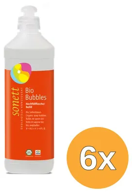 Productafbeelding van 6x Sonett Zeepbellen Navulling (500 ml)