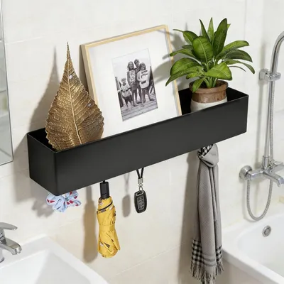 Image de Armoire avec étagère et supports à manteaux dissimulés