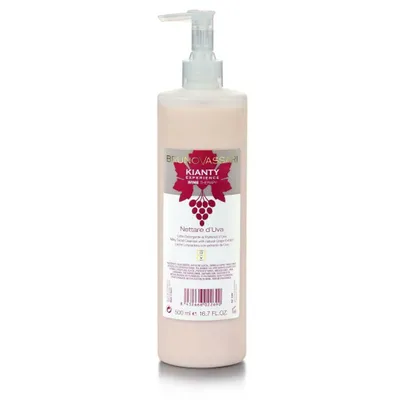 Zdjęcie produktu dla Bruno Vassari, Kianty Experience, Grape, Calming, Cleansing Lotion, For Face, 500 ml
