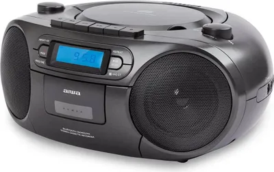 Immagine prodotto di Aiwa BBTC-550BK sistema stereo portatile digitale 6 W FM, PLL Nero Riproduzione MP3