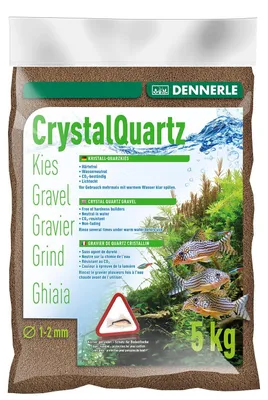 Productafbeelding van Dennerle Kristal Grind Donkerbruin 1-2MM 5KG