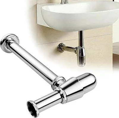 Produktbild von Famanu Siphon Universell - Flexibler Siphon für Waschbecken