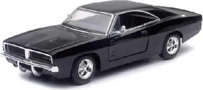 Produktbild von DODGE Charger R/T 1969 schwarz, NEW71893-B, Maßstab1/25, NEWRAY