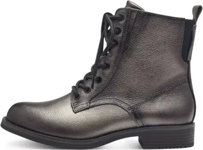 Produktbild von Tamaris - Damen - Enkellaars - Braun/Schwarz/Silber - Gr. 39