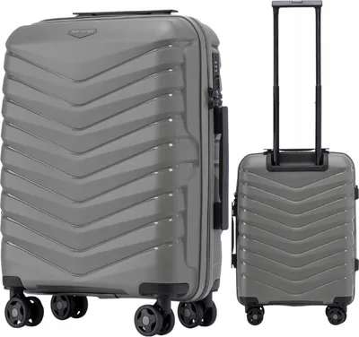 Obrázek produktu pro Kabinový kufr WINGS Phoenix 20", zámek TSA, 4 kolečka, šedý