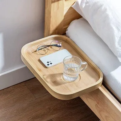 Produktbild von Bettisch für 2 Personen, Holz, weiß, für das Frühstück im Bett