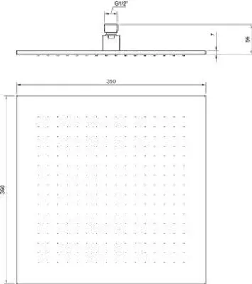 Produktbild von Villeroy & Boch TVC00000600061 Regenbrause Universal Showers