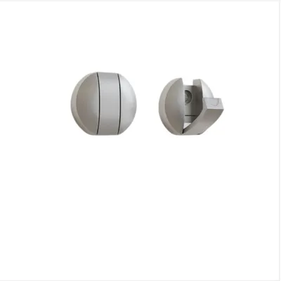 Produktbild von INF Versteckter Klapphaken ohne Bohren Zinklegierung 6.5cmx6.5cmx1.5cm Bad Silber